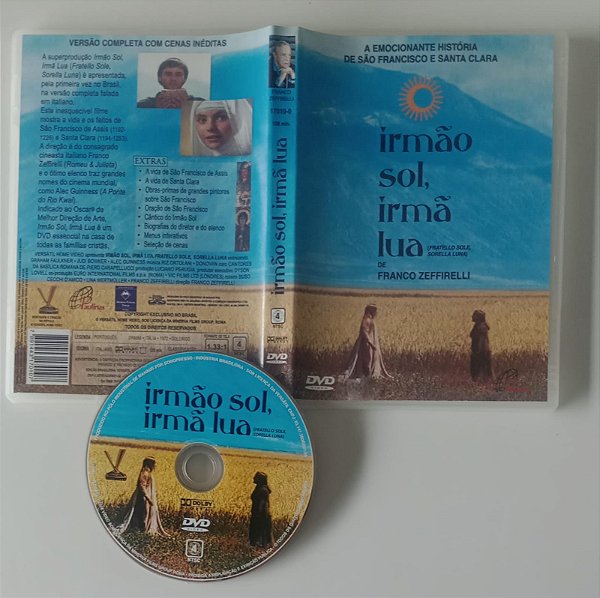 Dvd Irmão Sol, Irmã Lua Editora [seminovo]