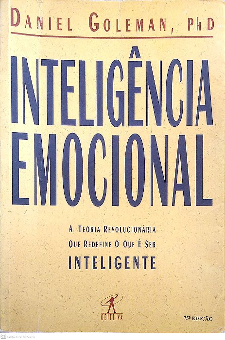 Livro Inteligência Emocional Autor Goleman, Daniel (1995) [usado]