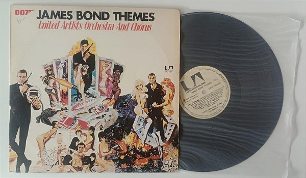 Disco de Vinil James Bond Themes - Lp 1978 Interprete United Artists Orchestra And Chorus (1978) [usado]