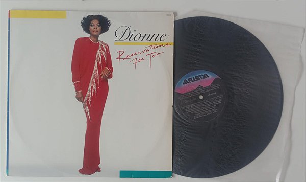 Disco de Vinil Reservations For Two - Lp 1987 Interprete Dionne Warwick (1987) [usado]