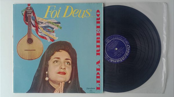 Disco de Vinil Foi Deus - Lp Interprete Lidia Ribeiro [usado]