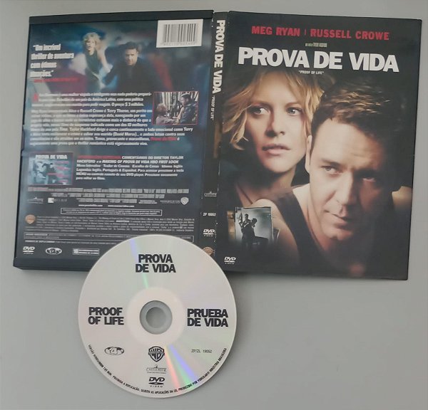 Dvd Prova de Vida Editora (2001) [usado]