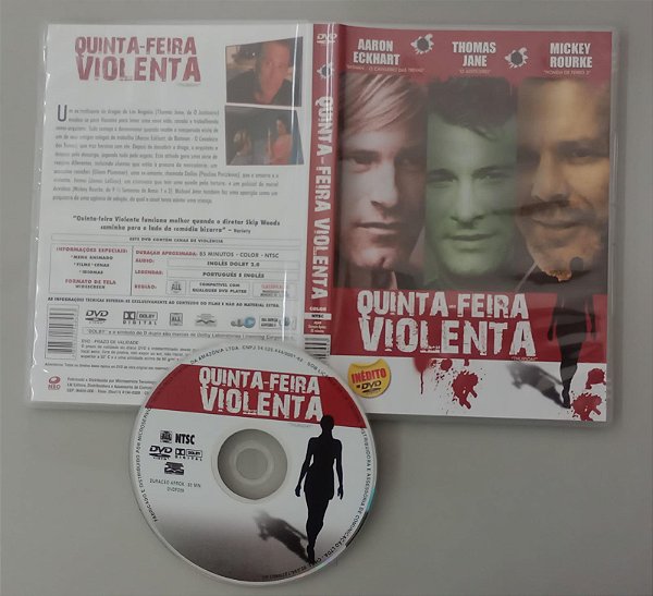 Dvd Quinta-feira Violenta Editora [usado]