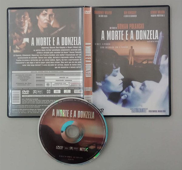 Dvd a Morte e a Donzela Editora [usado]