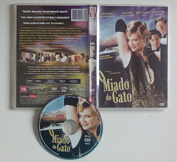 Dvd o Miado do Gato Editora (2008) [seminovo]