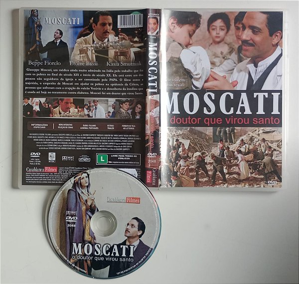 Dvd Moscati - o Doutor que Virou Santo Editora (2009) [seminovo]