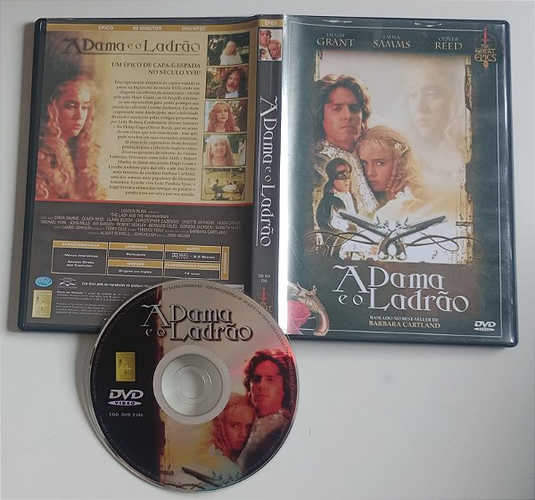 Dvd a Dama e o Ladrão Editora (2004) [seminovo]
