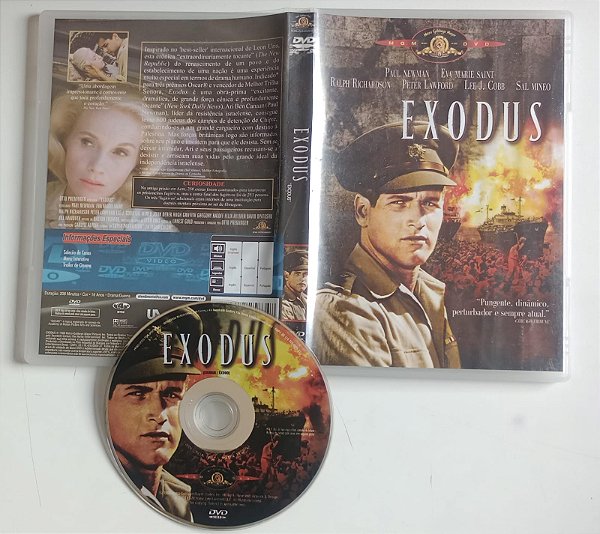 Dvd Exodus Editora (2003) [seminovo]