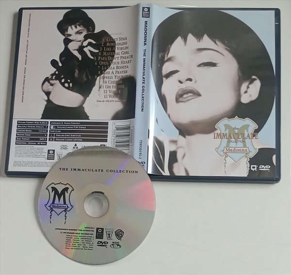Dvd Madonna - The Immaculate Collection Editora [seminovo]