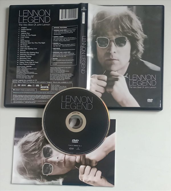 Dvd John Lennon - Lennon Legend Editora (2003) [seminovo]