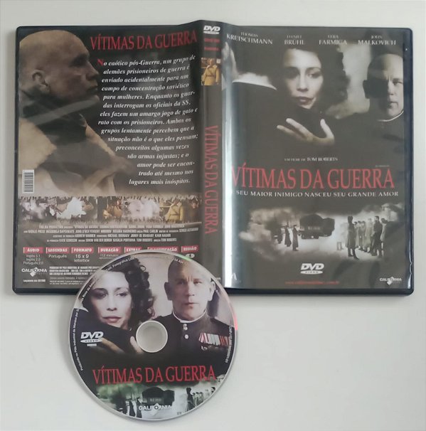 Dvd Vítimas da Guerra Editora (2009) [seminovo]