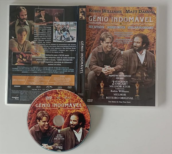 Dvd Gênio Indomável Editora (2000) [seminovo]