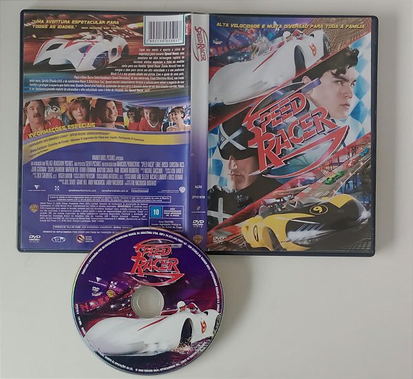 Dvd Speed Racer Editora (2008) [seminovo]