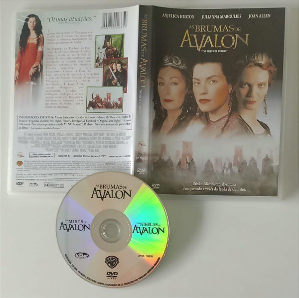Dvd as Brumas de Avalon (filme 2001) Editora (2004) [seminovo]