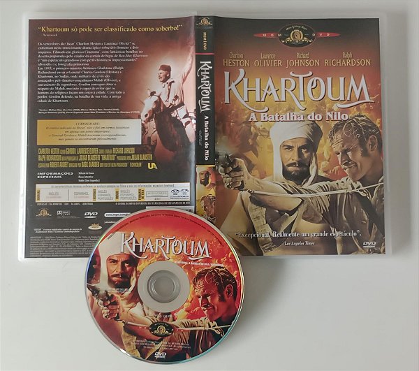 Dvd Khartoum - a Batalha do Nilo Editora (2004) [seminovo]