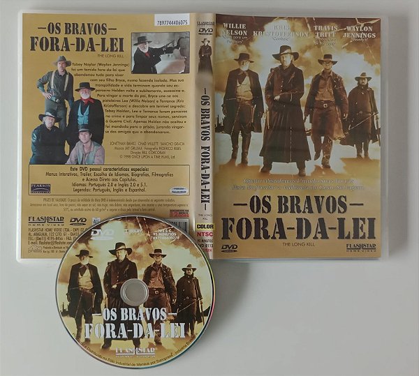 Dvd os Bravos Fora-da-lei Editora [seminovo]