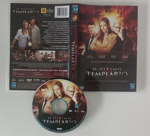 Dvd o Último Templário Editora (2010) [usado]