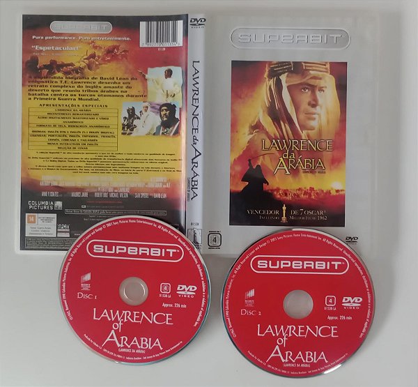 Dvd Laurence da Arábia Editora (2009) [usado]