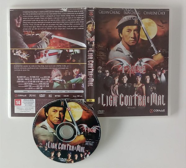 Dvd a Liga contra o Mal Editora [usado]