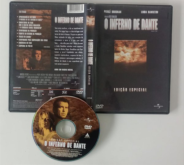 Dvd o Inferno de Dante Editora (2002) [seminovo]