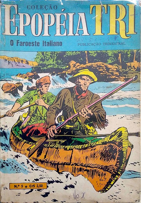 Gibi Epopéia Tri #5 Autor (1971) [usado]