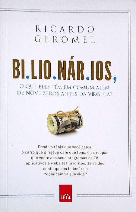 Livro Bilionários Autor Geromel, Ricardo (2014) [seminovo]
