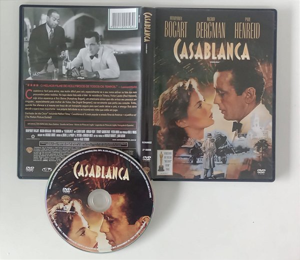 Dvd Casablanca Editora (2006) [seminovo]