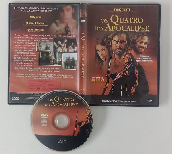 Dvd os Quatro do Apocalipse Editora [seminovo]