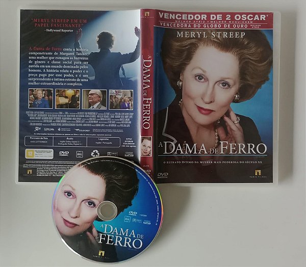 Dvd a Dama de Ferro Editora [usado]