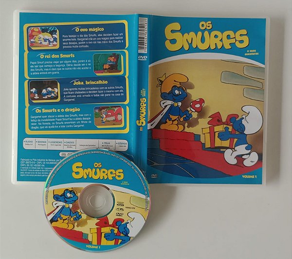 Dvd os Smurfs e suas Aventuras Vol. 1 Editora [usado]