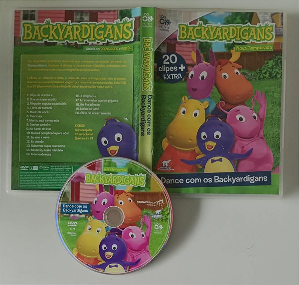 Dvd Backyardigans - Dance com Editora (2003) [usado]