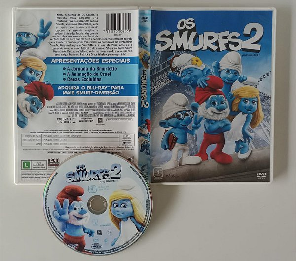 Dvd os Smurfs 2 Editora (2013) [usado]