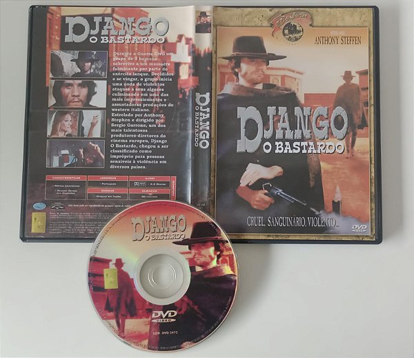 Dvd Django - o Bastardo Editora (2003) [seminovo]