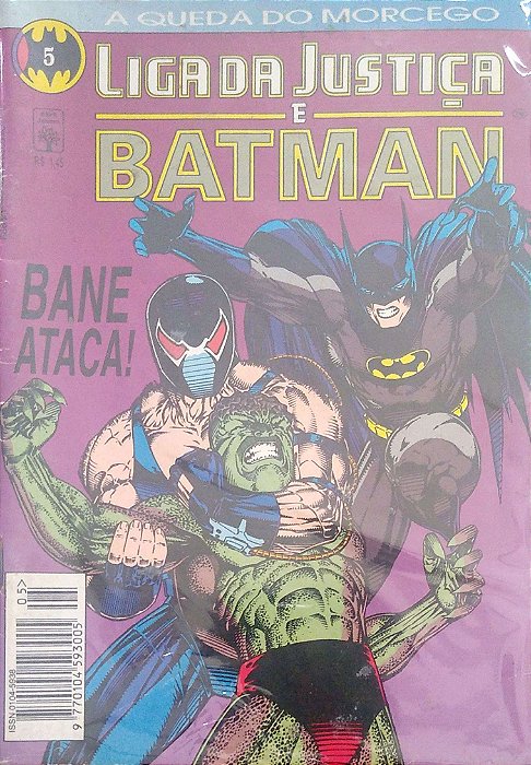 Gibi Liga da Justiça e Batman #5 Autor (1994) [usado]