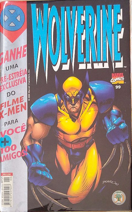 Gibi Wolverine #99 Autor (2000) [usado]