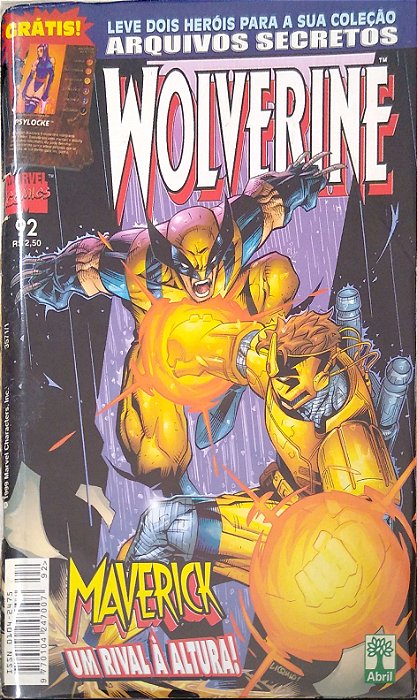 Gibi Wolverine #92 Autor (1999) [usado]