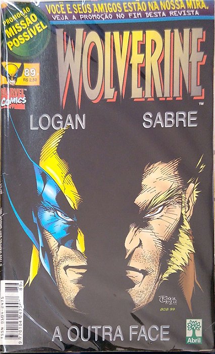 Gibi Wolverine #89 Autor (1999) [usado]