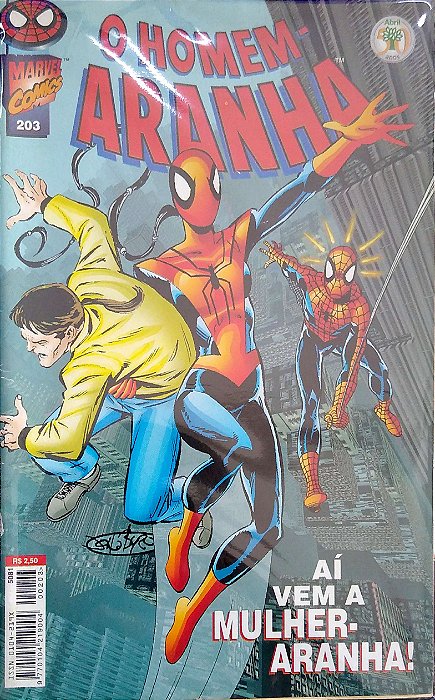 Gibi o Homem-aranha #203 Autor (2000) [usado]