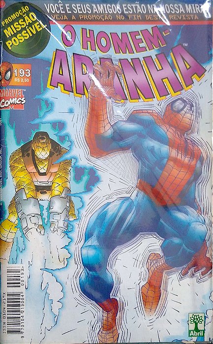 Gibi o Homem-aranha #193 Autor (1999) [usado]