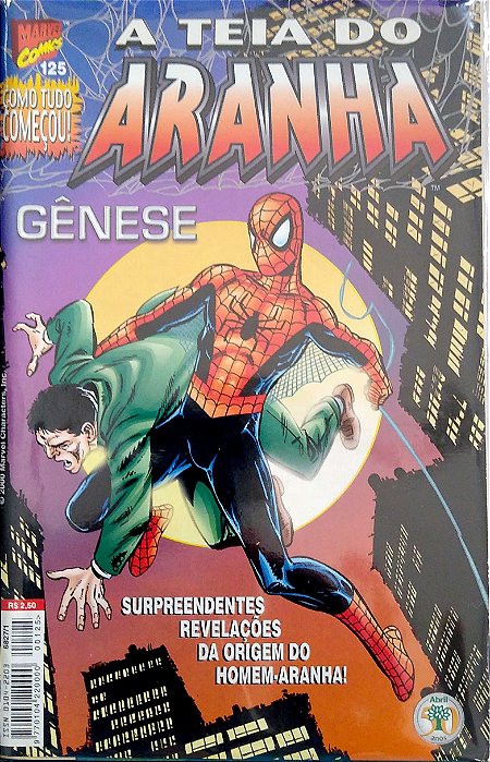 Gibi a Teia do Aranha #125 Autor (2000) [usado]
