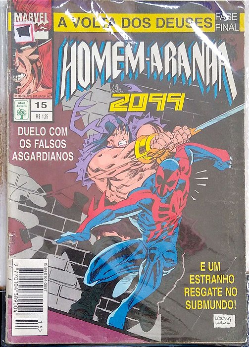 Gibi Homem-aranha 2099 #15 Autor (1994) [usado]