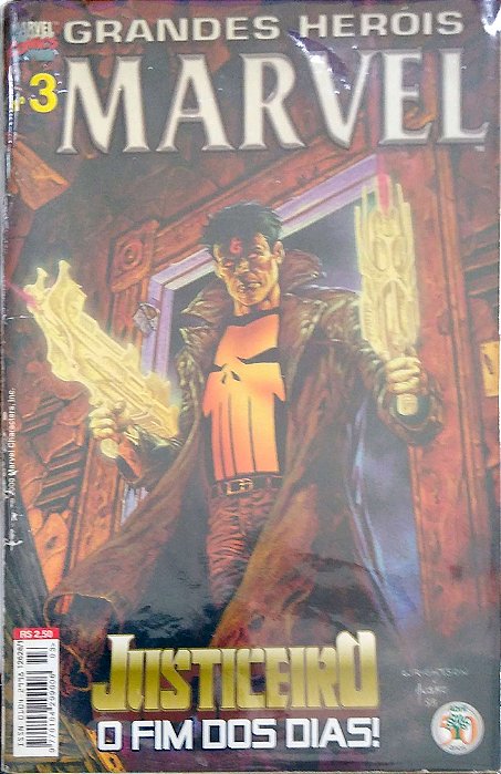 Gibi Grandes Heróis Marvel #3 Autor (2000) [usado]