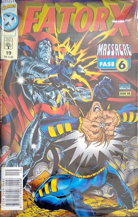 Gibi Fator X #19 Autor (1998) [usado]