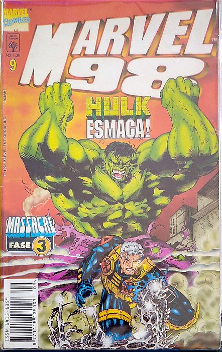 Gibi Marvel 98 #9 Autor (1998) [usado]