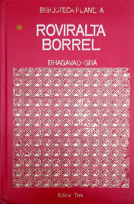 Livro Reviravolta Borrel (biblioteca Planeta; 7) Autor Bhagavad-gîtâ (1973) [usado]