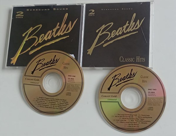 Cd Classic Hits [2 Cds] Importado Interprete The Beatles (1994) [usado]