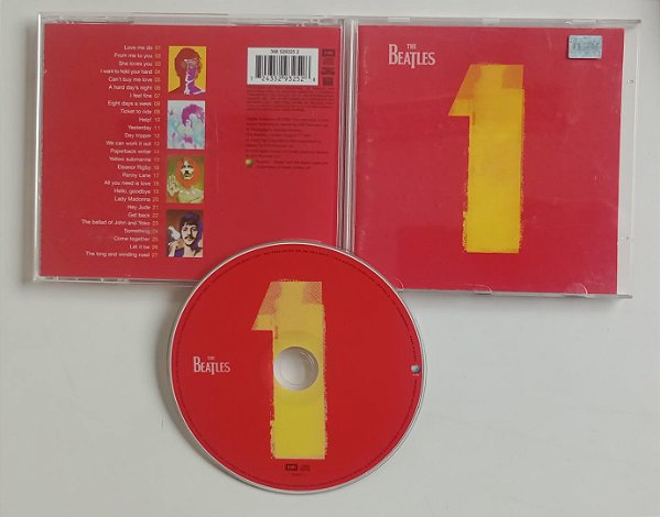 Cd 1 (one) Coletânea Interprete The Beatles (2000) [usado]
