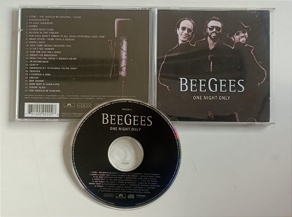 Cd One Night Only Interprete Bee Gees (1998) [seminovo]