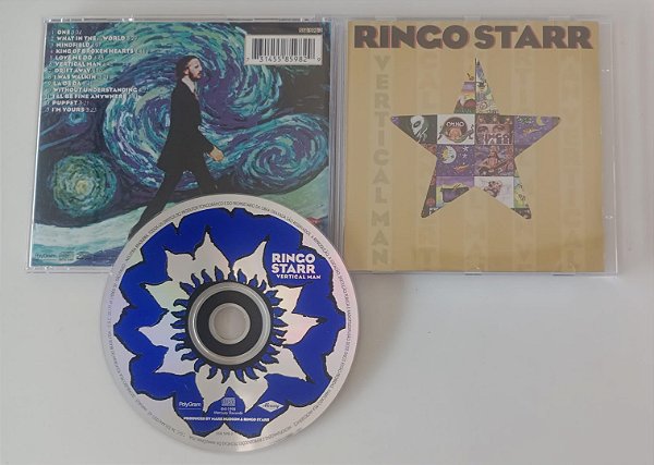 Cd Vertical Man Interprete Ringo Starr (1998) [seminovo]