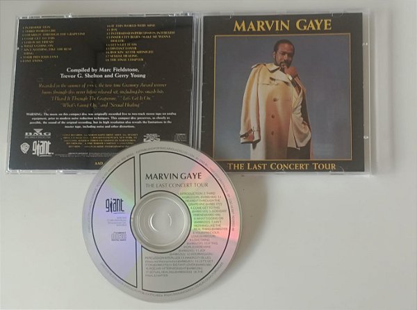 Cd The Last Concert Tour Interprete Marvin Gaye (1993) [usado]